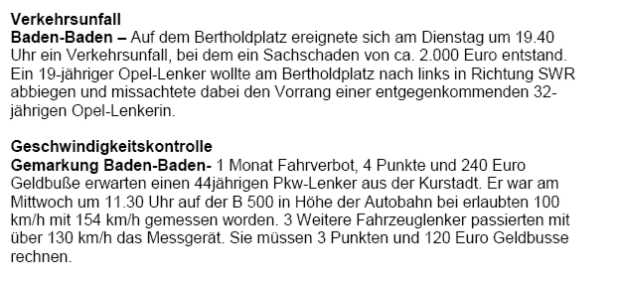 Polizei erwischt 19-Jährigen mit Blaulicht auf seinem Auto - Baden Online  Nachrichten der Ortenau - Offenburger Tageblatt