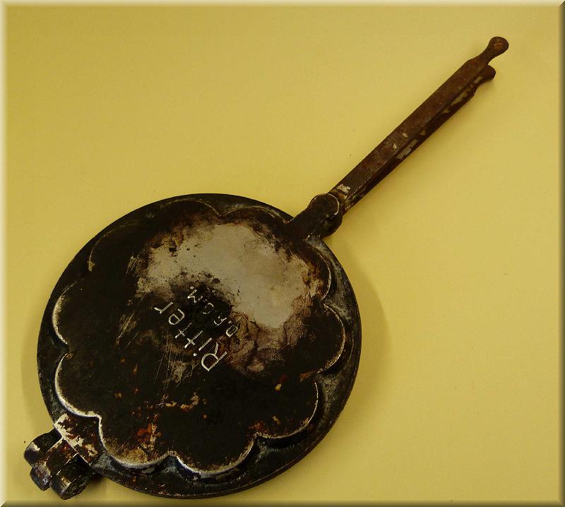 Ritter D.R.G.M. - Waffeleisen Alte Geräte: www.eichwaelder.de